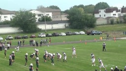 Hudson football highlights Columbus Catholic High School