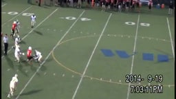 Branford football highlights vs. Notre Dame High