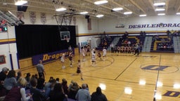 Deshler basketball highlights Silver Lake High School