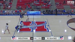 Midlothian Heritage basketball highlights Midlothian High School