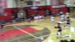 Ossining basketball highlights Albertus Magnus High School