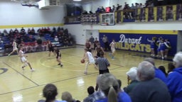 Cameron Gingerich's highlights Durant Boys Varsity Basketball