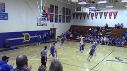 Wilton basketball highlights Durant High School