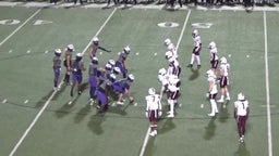 Trace Meadows - 6' 200lb's highlights 2023 Playoffs Round 2 - Fulshear HS 