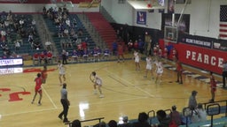 Lake Highlands basketball highlights Pearce High School