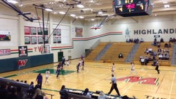 The Woodlands girls basketball highlights Klein Cain High School