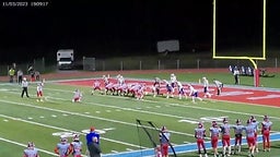 West Branch football highlights Cambria Heights High School