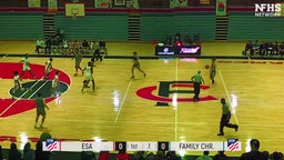 Family Christian basketball highlights Episcopal of Acadiana High School