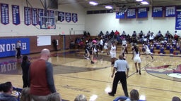 North Mecklenburg girls basketball highlights William A. Hough High School