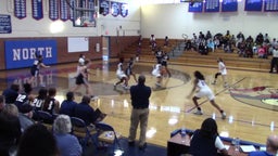 North Mecklenburg girls basketball highlights East Mecklenburg High School