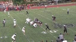 Holy Cross football highlights Bishop Eustace Prep High School