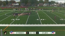 St. Francis soccer highlights St. Joseph's Collegiate Institute