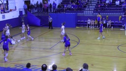 Halstead girls basketball highlights Bluestem High School