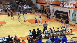 Halstead girls basketball highlights Larned High School