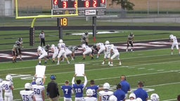 Allen East football highlights Spencerville High School