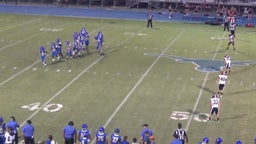 Hamshire-Fannett football highlights Kountze High School