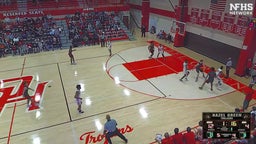 Hazel Green basketball highlights Grissom High School