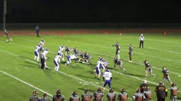 Westmont football highlights Riverside Brookfield High School