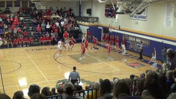 Lake Mills basketball highlights Forest City High School