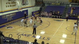 Lake Mills basketball highlights Central Springs High School
