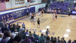 Bishop Garrigan basketball highlights Lake Mills