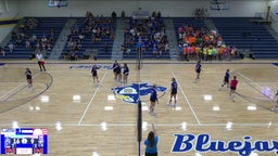 Milford volleyball highlights Seward
