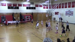 Simsbury girls basketball highlights vs. Conard High School