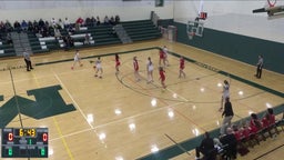 Minnechaug Regional girls basketball highlights Westfield High School