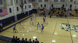 Plymouth North basketball highlights Scituate High School