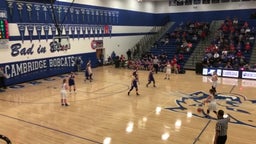 Cambridge girls basketball highlights West Holmes High School