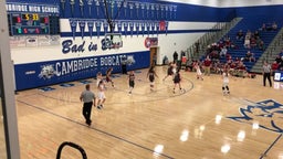 Cambridge girls basketball highlights Dover High School
