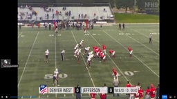 Denver West football highlights Jefferson High School