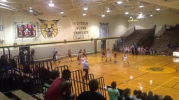Western Wayne girls basketball highlights vs. North Pocono High School