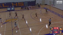 Martin Luther girls basketball highlights Racine Lutheran High School