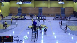 Forest Hills volleyball highlights South Stanly High School