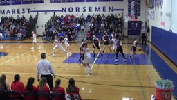 Westwood girls basketball highlights Northern Highlands High School