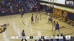 Clear Lake basketball highlights Humboldt High School