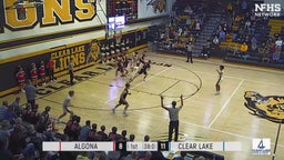 Clear Lake basketball highlights Algona High School
