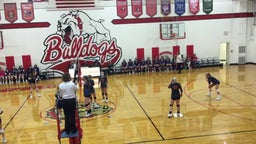 Humphrey/Lindsay Holy Family volleyball highlights Nebraska Christian
