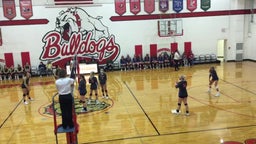Humphrey/Lindsay Holy Family volleyball highlights Central City
