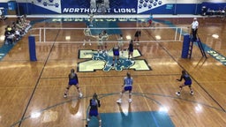 Northwest volleyball highlights Lafayette