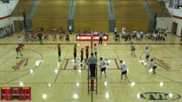 North Hills boys volleyball highlights Seneca Valley High School