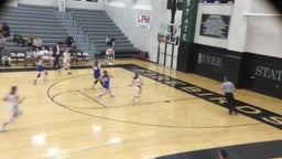 Gardner-Edgerton girls basketball highlights Lawrence Free State