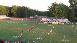 Bartlett Yancey football highlights Chapel Hill High School