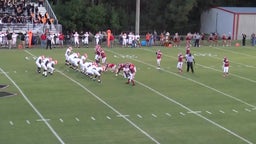 Emanuel County Institute football highlights Metter High School