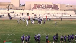 Littlerock football highlights Eastside High School