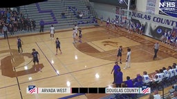 Arvada West basketball highlights Douglas County High School