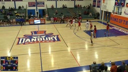 Danbury basketball highlights Fairfield Warde High School