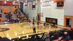 Mascoutah basketball highlights Staunton High School