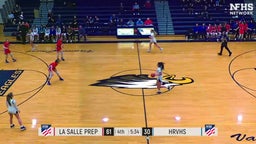 Hood River Valley girls basketball highlights La Salle Catholic College Preparatory
